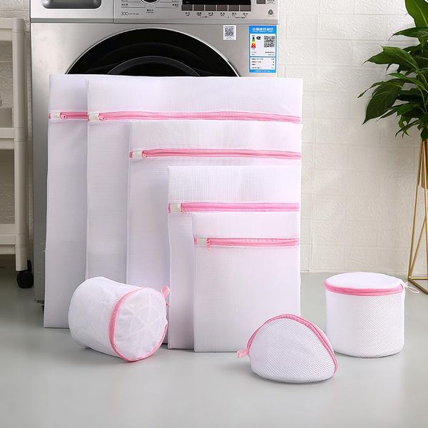 laundry bags 1pcs durable mesh bag polyester home organizer coarse net basket for washing machines bra
laundry bags 1pcs durable mesh bag polyester home organizer coarse net basket for washing machines bra