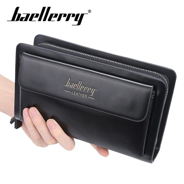 wallets baellery pu men clutch double zipper large capacity leather hand strap wallet luxurious business solid male purses, Red;black
wallets baellery pu men clutch double zipper large capacity leather hand strap wallet luxurious business solid male purses, Red;black