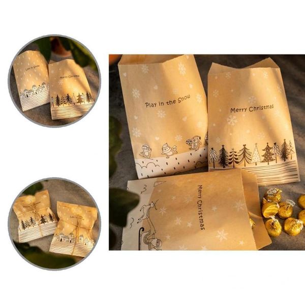 gift wrap excellent packing pouch food grade practical kraft paper candy bags packaging bag 1 set
gift wrap excellent packing pouch food grade practical kraft paper candy bags packaging bag 1 set