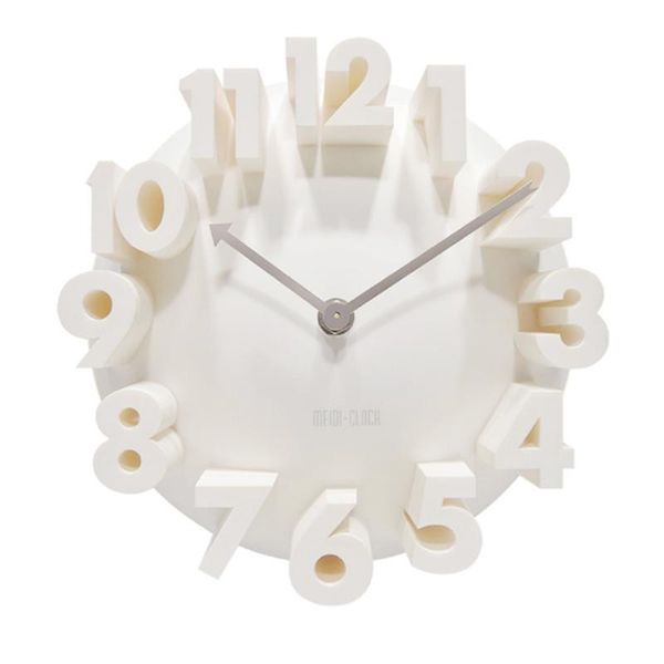 creative digital wall clock household decorative living room mute decor (white without battery) clocks
creative digital wall clock household decorative living room mute decor (white without battery) clocks