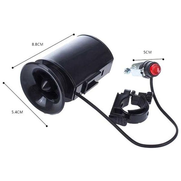 bike horns ultra-loud electronic bell horn waterproof 6 sounds alarm speaker night cycling safety warning
bike horns ultra-loud electronic bell horn waterproof 6 sounds alarm speaker night cycling safety warning