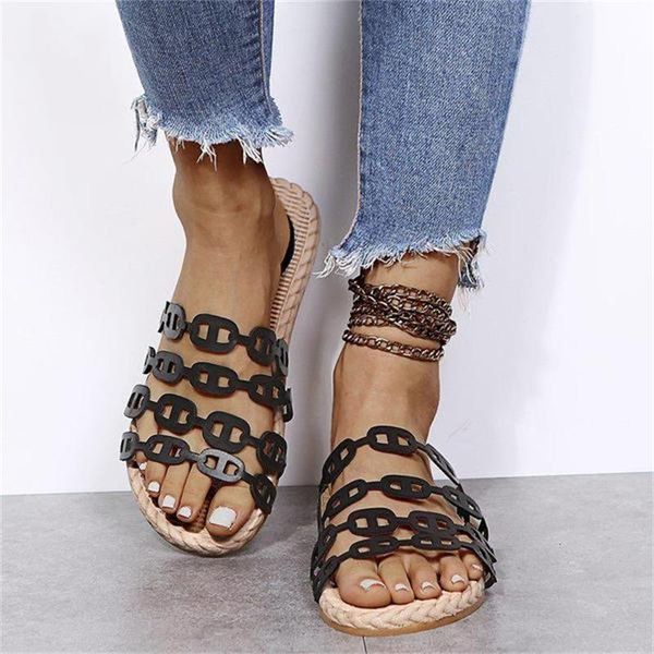 womens solid color hollow out shuttle open toe round toe flat heel non-slip fashion casual elegant all-match sandals 1kb042, Black
womens solid color hollow out shuttle open toe round toe flat heel non-slip fashion casual elegant all-match sandals 1kb042, Black