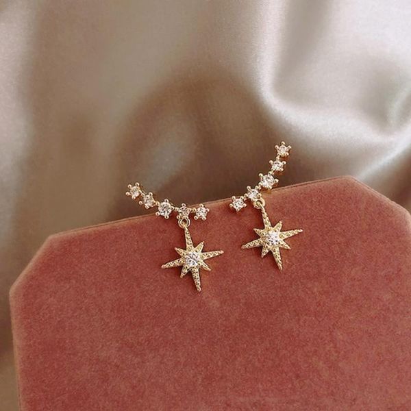 fashion cute stars gold earrings crystal clssic charm for women girls jewellery gift stud, Golden;silver
fashion cute stars gold earrings crystal clssic charm for women girls jewellery gift stud, Golden;silver