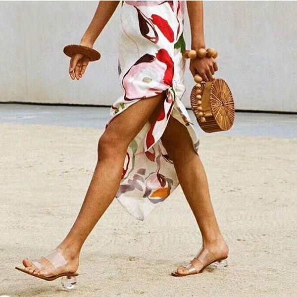 women slipper summer crystal heel beach slippers transparent pvc sandals square toe slides size, Black
women slipper summer crystal heel beach slippers transparent pvc sandals square toe slides size, Black