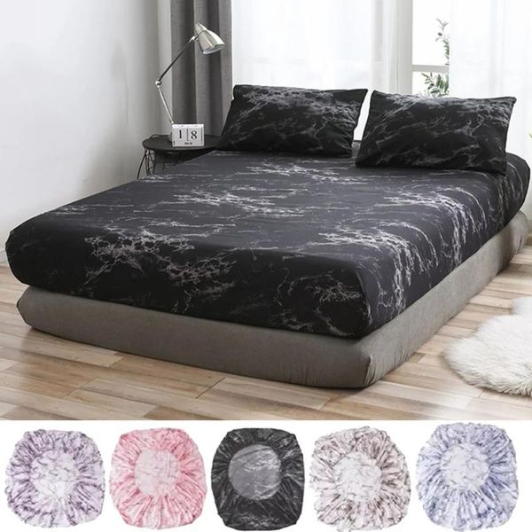 sheets & sets printed marble bed fitted sheet mattress cover four corners with elast band bedding america european size
sheets & sets printed marble bed fitted sheet mattress cover four corners with elast band bedding america european size