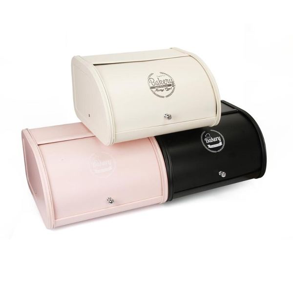 baking cafe bread boxes storage bin keeper kitchen shop container iron 30cm pink/black/white other bakeware
baking cafe bread boxes storage bin keeper kitchen shop container iron 30cm pink/black/white other bakeware