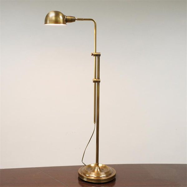 american retro rotation all-copper floor lamps standing bedroom living room lamp european study table lights deco lighting
american retro rotation all-copper floor lamps standing bedroom living room lamp european study table lights deco lighting