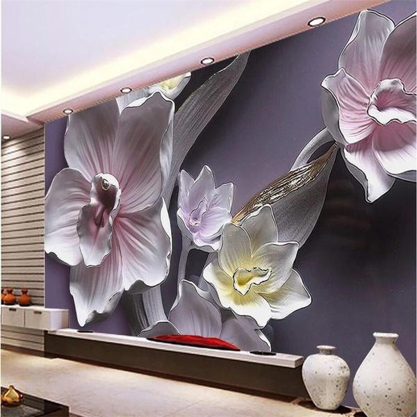 wallpapers custom size self adhesive home decorated living room bedroom murals 3d relief large orchid tv background decorative
wallpapers custom size self adhesive home decorated living room bedroom murals 3d relief large orchid tv background decorative