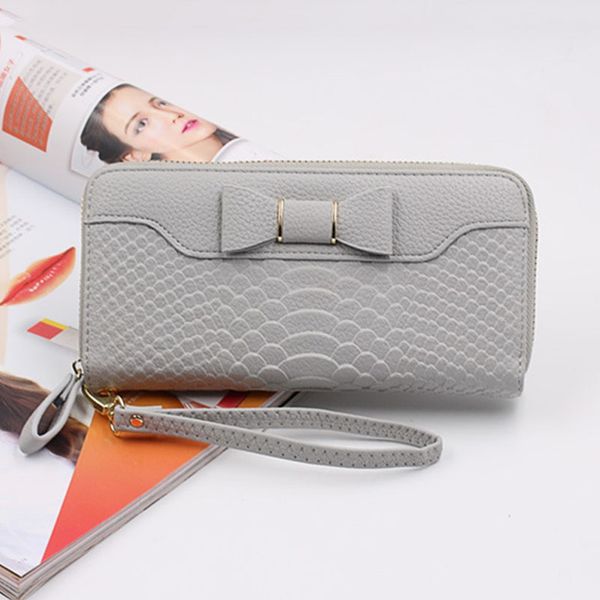 new zipper ladies long multifunctional lychee pattern wallet bow pu female mobile phone bag wallet clutch, Red;black
new zipper ladies long multifunctional lychee pattern wallet bow pu female mobile phone bag wallet clutch, Red;black