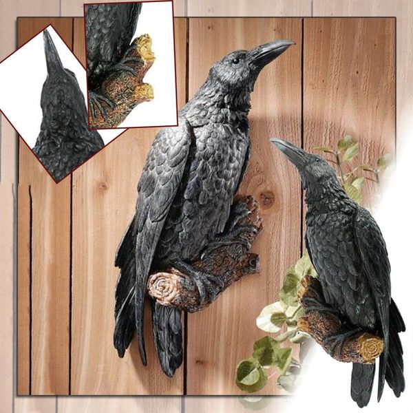garden decorations wall decoration ornaments landmarks crow's high craft creative eaves resin statue 
garden decorations wall decoration ornaments landmarks crow's high craft creative eaves resin statue