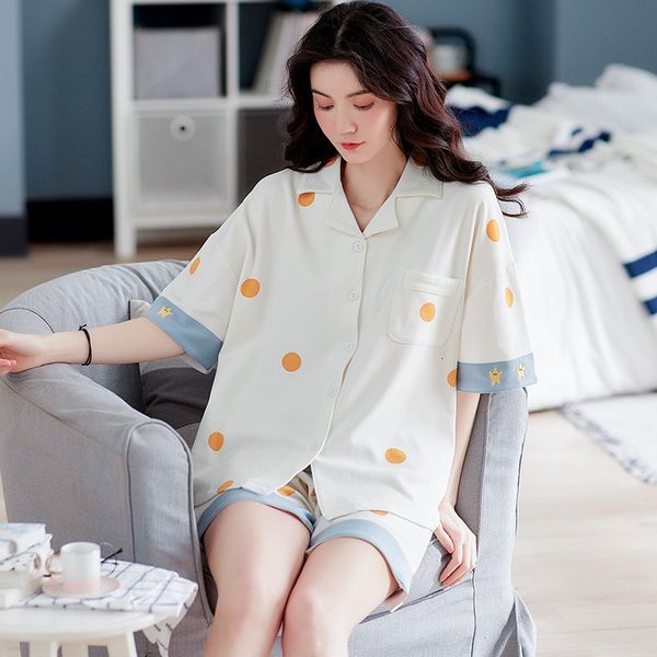 women's sleepwear women cotton pajama set turn-down neck cartoon pajamas woman cute nightwear short sleeves soft casual hhki, Black;red
women's sleepwear women cotton pajama set turn-down neck cartoon pajamas woman cute nightwear short sleeves soft casual hhki, Black;red
