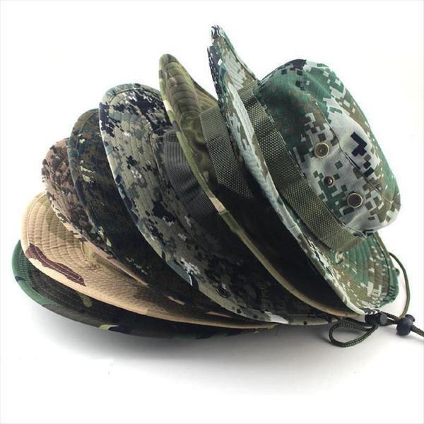 military camouflage boonie hat men women outdoor cotton cap bucket hats hunting fishing army multicam ae2, Blue;gray
military camouflage boonie hat men women outdoor cotton cap bucket hats hunting fishing army multicam ae2, Blue;gray