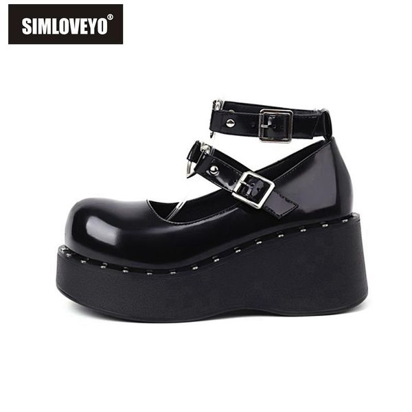 dress shoes simloveyo womens lolita metal buckle round toe heart gothic punk pumps creepers japanese harajuku platform black thick bottom
dress shoes simloveyo womens lolita metal buckle round toe heart gothic punk pumps creepers japanese harajuku platform black thick bottom