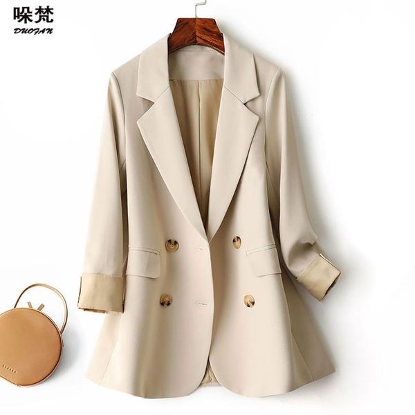 fashion 2021 designer blazer jacket women's classic double breasted rolled cuffs buttons outer df0021 suits & blazers, White;black
fashion 2021 designer blazer jacket women's classic double breasted rolled cuffs buttons outer df0021 suits & blazers, White;black