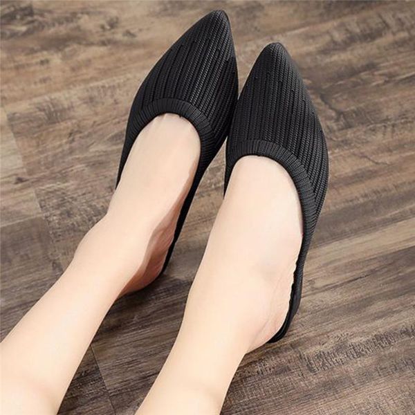 slippers shoes women wedges pointed toe mules fashion slip on soft comfort loafers shallow slides zapatos mujer #40, Black
slippers shoes women wedges pointed toe mules fashion slip on soft comfort loafers shallow slides zapatos mujer #40, Black