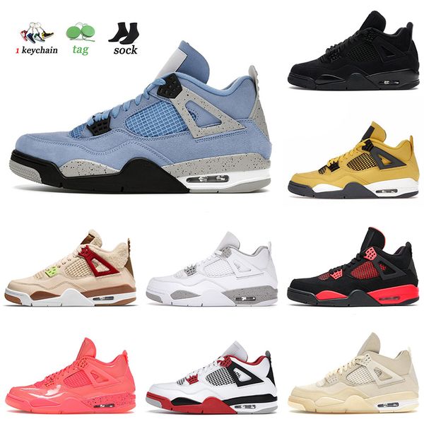 university blue 2021 arrival basketball shoes mens women jumpman 4 4s iv black cat lightning white cement off air jorden trainers sneakers
university blue 2021 arrival basketball shoes mens women jumpman 4 4s iv black cat lightning white cement off air jorden trainers sneakers