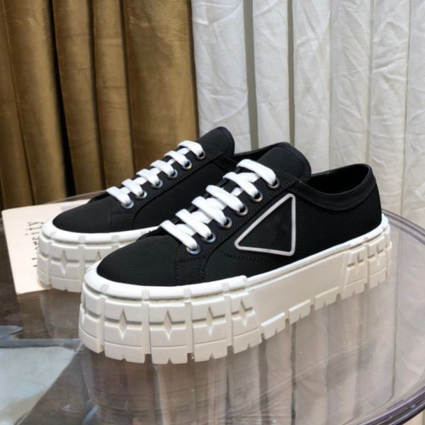 nylon gabardine sneakers stylish thick-soled sponge cake casual canvas shoes women's shoes biscuit shoes, Black
nylon gabardine sneakers stylish thick-soled sponge cake casual canvas shoes women's shoes biscuit shoes, Black