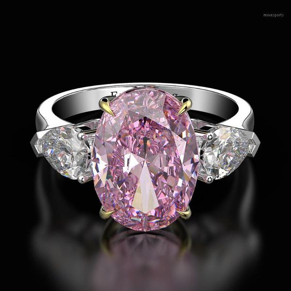 cluster rings unice luxury s925 sterling silver zirconia high carbon diamond 10cts oval 10x14mm fine jewelry for women wedding1, Golden;silver
cluster rings unice luxury s925 sterling silver zirconia high carbon diamond 10cts oval 10x14mm fine jewelry for women wedding1, Golden;silver