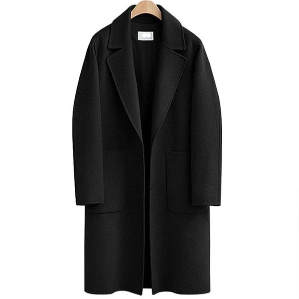 women's wool & blends autumn and winter european american large size loose thickened medium long woolen overcoat women coats, Black
women's wool & blends autumn and winter european american large size loose thickened medium long woolen overcoat women coats, Black