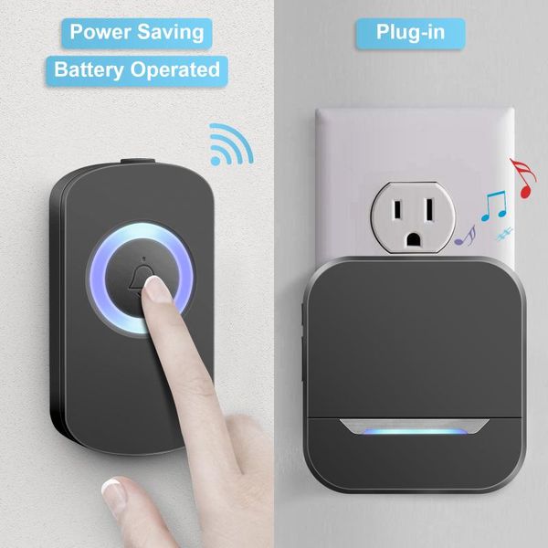 waterproof wireless door ring security bell electronic doorbell chime for home office school 300m range 4 volume levels doorbells
waterproof wireless door ring security bell electronic doorbell chime for home office school 300m range 4 volume levels doorbells