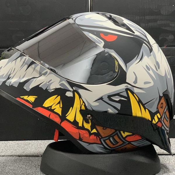 motorcycle helmets grey hawk helmet full face with tail wing men women in winter warm racing spoiler ece approved
motorcycle helmets grey hawk helmet full face with tail wing men women in winter warm racing spoiler ece approved