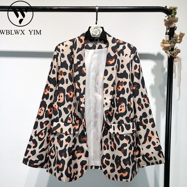 women's suits & blazers vintage blazer women leopard jacket loose plus size lady spring casual suit jackets female street style coat, White;black
women's suits & blazers vintage blazer women leopard jacket loose plus size lady spring casual suit jackets female street style coat, White;black