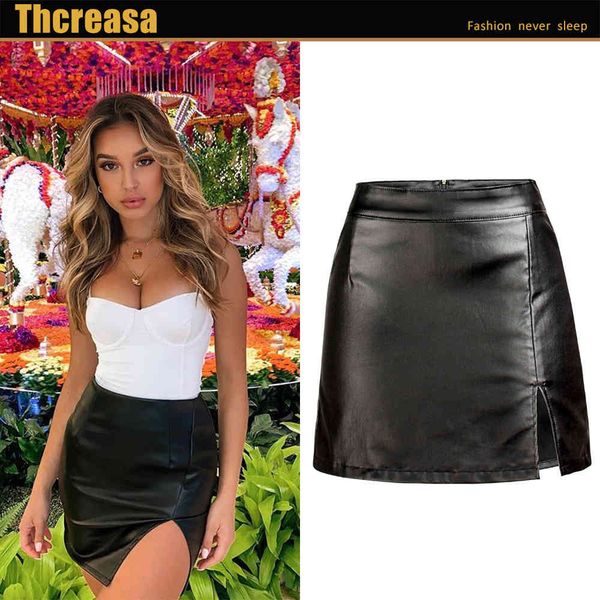 and autumn winter women's wear plush black pu hip skirt split high waist leather
and autumn winter women's wear plush black pu hip skirt split high waist leather