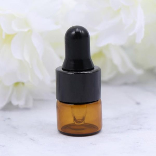 storage bottles & jars 30pcs 1ml amber glass dropper transparent sample vials essential oil dropping bottle cosmetic container (black caps)
storage bottles & jars 30pcs 1ml amber glass dropper transparent sample vials essential oil dropping bottle cosmetic container (black caps)