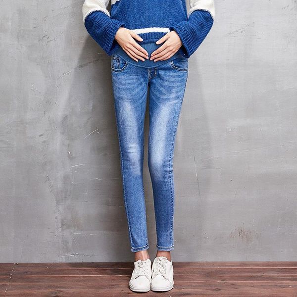 maternity bottoms clothes pregnancy trousers elastic waist jeans for pregnant women summer skinny pants prop belly, White
maternity bottoms clothes pregnancy trousers elastic waist jeans for pregnant women summer skinny pants prop belly, White