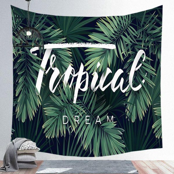tapestries ins tropical green plants hanging background wall covering home decoration blanket tapestry bedroom 95x73cm
tapestries ins tropical green plants hanging background wall covering home decoration blanket tapestry bedroom 95x73cm