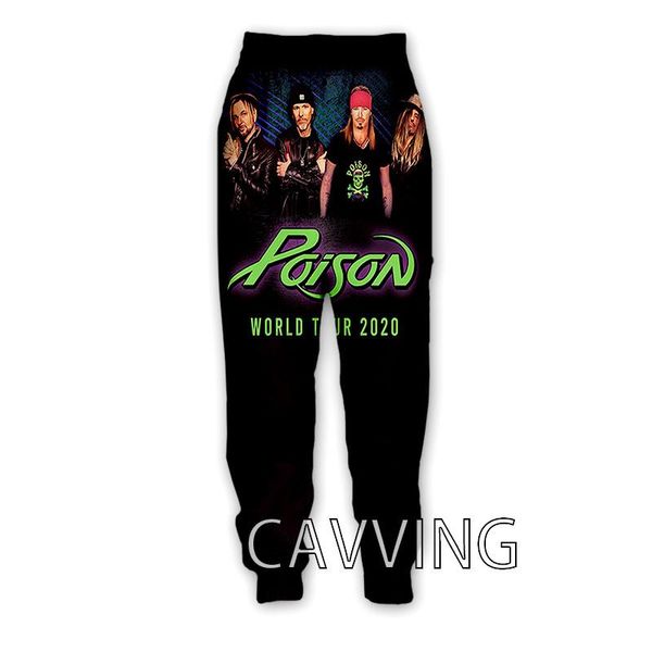 men's pants cavving 3d print poison band casual sports sweatpants straight jogging trousers, Black
men's pants cavving 3d print poison band casual sports sweatpants straight jogging trousers, Black