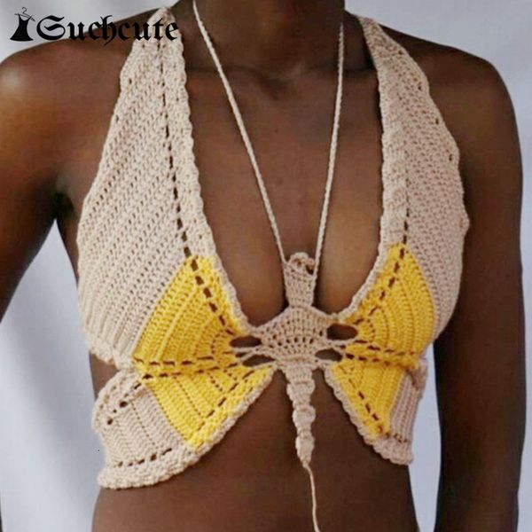 women's tanks & camis y2k aesthetic halter knitted hollow out crop for women backless slim outfits beachwear vest 32pk, White
women's tanks & camis y2k aesthetic halter knitted hollow out crop for women backless slim outfits beachwear vest 32pk, White