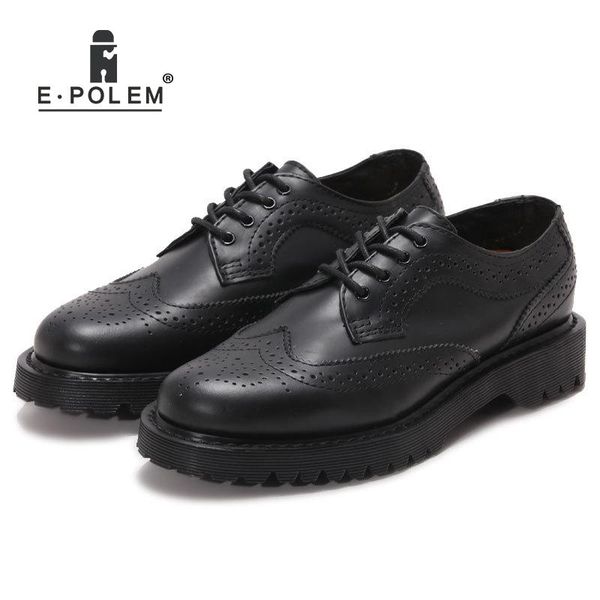 dress shoes vintage men's leather retro soft all black carved genuine cow brogue
dress shoes vintage men's leather retro soft all black carved genuine cow brogue