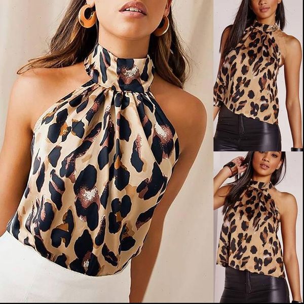 off shoulder leopard chiffon womens shirts halter summer animal print casual backless sleeveless, White
off shoulder leopard chiffon womens shirts halter summer animal print casual backless sleeveless, White