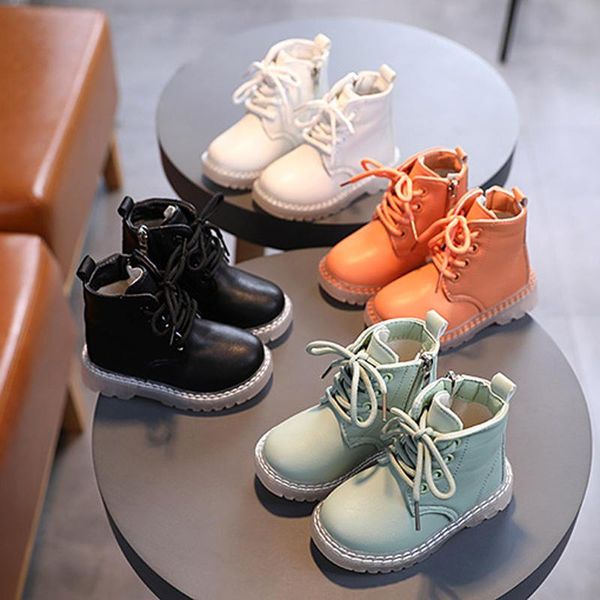 infant boots baby girl british-style side zipper lace up fashion shoes 9-36months (white, green, black, orange), Black;grey
infant boots baby girl british-style side zipper lace up fashion shoes 9-36months (white, green, black, orange), Black;grey