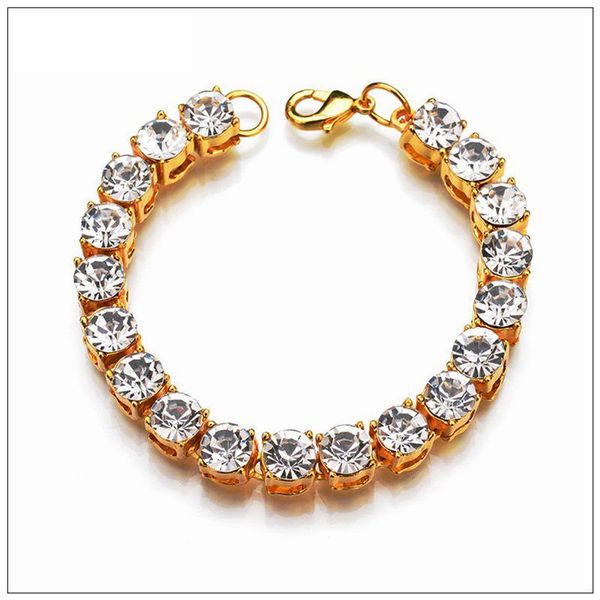 link, chain 8mm thick crystal bangle bracelet for men women hiphop night field gold color party jewelry club gift, Black
link, chain 8mm thick crystal bangle bracelet for men women hiphop night field gold color party jewelry club gift, Black