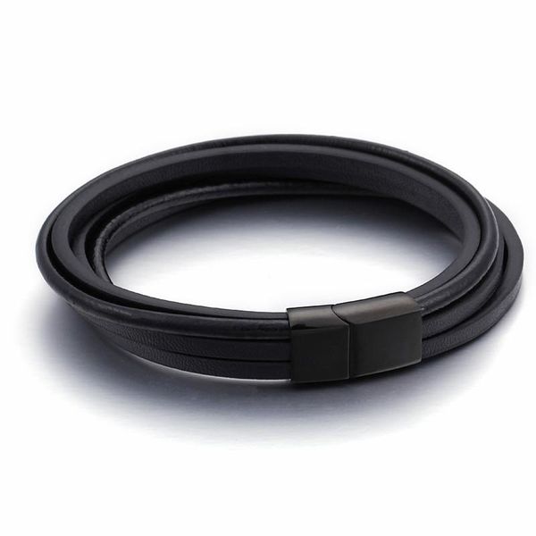 charm bracelets brand leather wrap for men jewelry multi layer rope wristband bangle 22cm stainless steel armband male accessory, Golden;silver
charm bracelets brand leather wrap for men jewelry multi layer rope wristband bangle 22cm stainless steel armband male accessory, Golden;silver