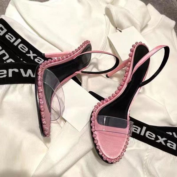 sandals elegant women party pumps thin high heels ladies back strap open toe quality pink shoes woman size 34-39, Black
sandals elegant women party pumps thin high heels ladies back strap open toe quality pink shoes woman size 34-39, Black