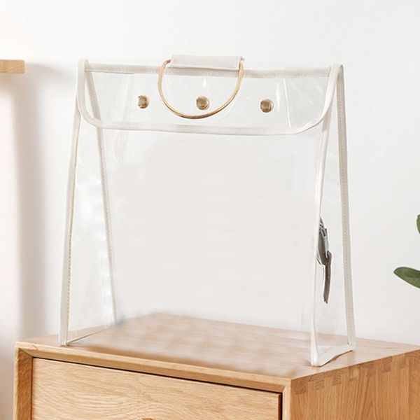 storage bags waterproof pvc bag transparent portable wardrobe organizer dust-proof outdoor shopping
storage bags waterproof pvc bag transparent portable wardrobe organizer dust-proof outdoor shopping