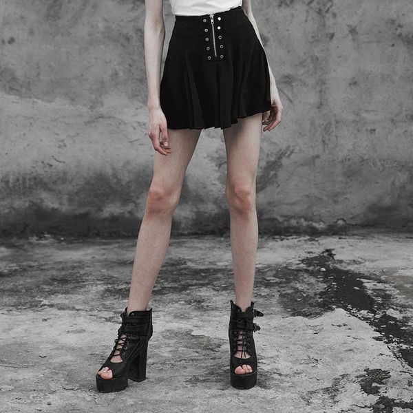 skirts punkrave women's punk multi-piece chiffon cool safety trousers half skirt sun pendulum high waist mini, Black
skirts punkrave women's punk multi-piece chiffon cool safety trousers half skirt sun pendulum high waist mini, Black