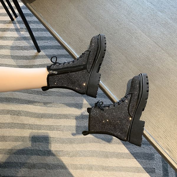 women boots soft leather shoes woman black ankle boots motorcycle boots female autumn winter shoes punk botas mujer 
women boots soft leather shoes woman black ankle boots motorcycle boots female autumn winter shoes punk botas mujer