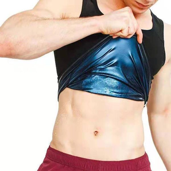 running jerseys men waist trainer vest zipper workout body shaper suit shirt tank slim weight loss, Black;blue
running jerseys men waist trainer vest zipper workout body shaper suit shirt tank slim weight loss, Black;blue