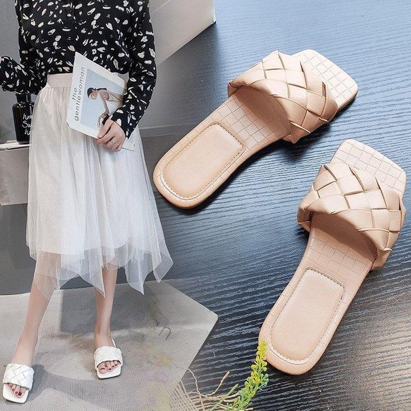 slippers fashion women's sandals and slippers, open-toed sandals,one-word dragwovenflat-bottomed women shoes slipper, Black
slippers fashion women's sandals and slippers, open-toed sandals,one-word dragwovenflat-bottomed women shoes slipper, Black