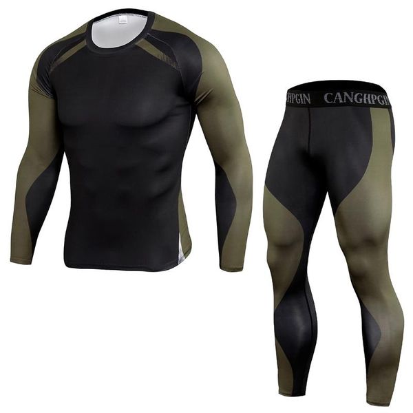 running sets man sportswear set gym clothing t-shirts jogging tracksuit compression sports suit men leggings clothes tight, Black;blue
running sets man sportswear set gym clothing t-shirts jogging tracksuit compression sports suit men leggings clothes tight, Black;blue
