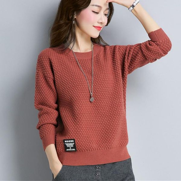 women's sweaters women pullover sweater autumn winter 2021 korean o-neck long sleeve loose knitted jumper female knitwear clothes r, White;black
women's sweaters women pullover sweater autumn winter 2021 korean o-neck long sleeve loose knitted jumper female knitwear clothes r, White;black