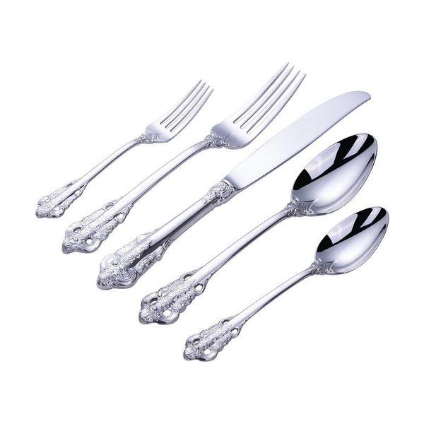 dinnerware sets 30pcs silverware flatware western vintage steel tableware knife fork spoon teaspoon 5pcs service cutlery
dinnerware sets 30pcs silverware flatware western vintage steel tableware knife fork spoon teaspoon 5pcs service cutlery