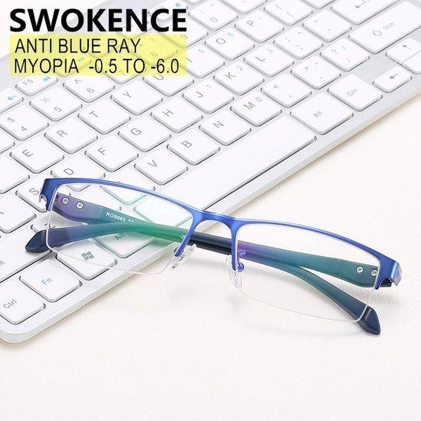 against blue ray myopia glasses prescription -0.5 to -10 women men half frame neartsighted distance spectacles f075 sunglasses, White;black
against blue ray myopia glasses prescription -0.5 to -10 women men half frame neartsighted distance spectacles f075 sunglasses, White;black