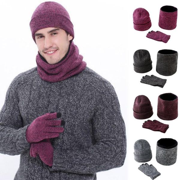 knitted scarf beanie hat and gloves set stretch scarfthree-piece mitten cycling caps & masks, Black
knitted scarf beanie hat and gloves set stretch scarfthree-piece mitten cycling caps & masks, Black