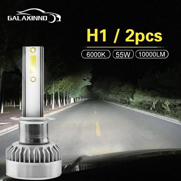 car headlights two pieces led lights h1 55w 10000lm headlight bulbs 6000k white  atuo lamps aluminum body waterproof
car headlights two pieces led lights h1 55w 10000lm headlight bulbs 6000k white  atuo lamps aluminum body waterproof