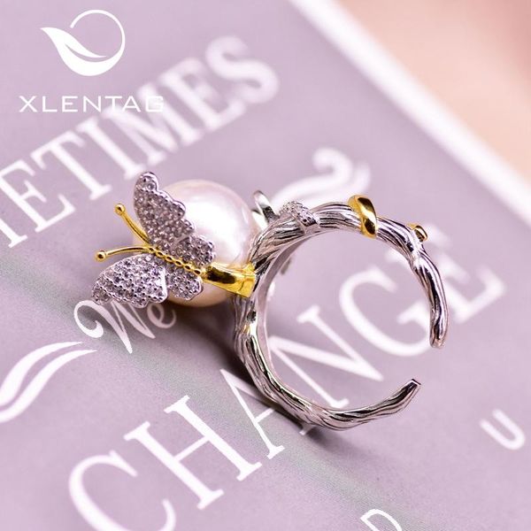 cluster rings xlentag custom natural round pearl open butterfly ring for women engagement party gift luxury jewlery 925 sterling silver gr02, Golden;silver
cluster rings xlentag custom natural round pearl open butterfly ring for women engagement party gift luxury jewlery 925 sterling silver gr02, Golden;silver